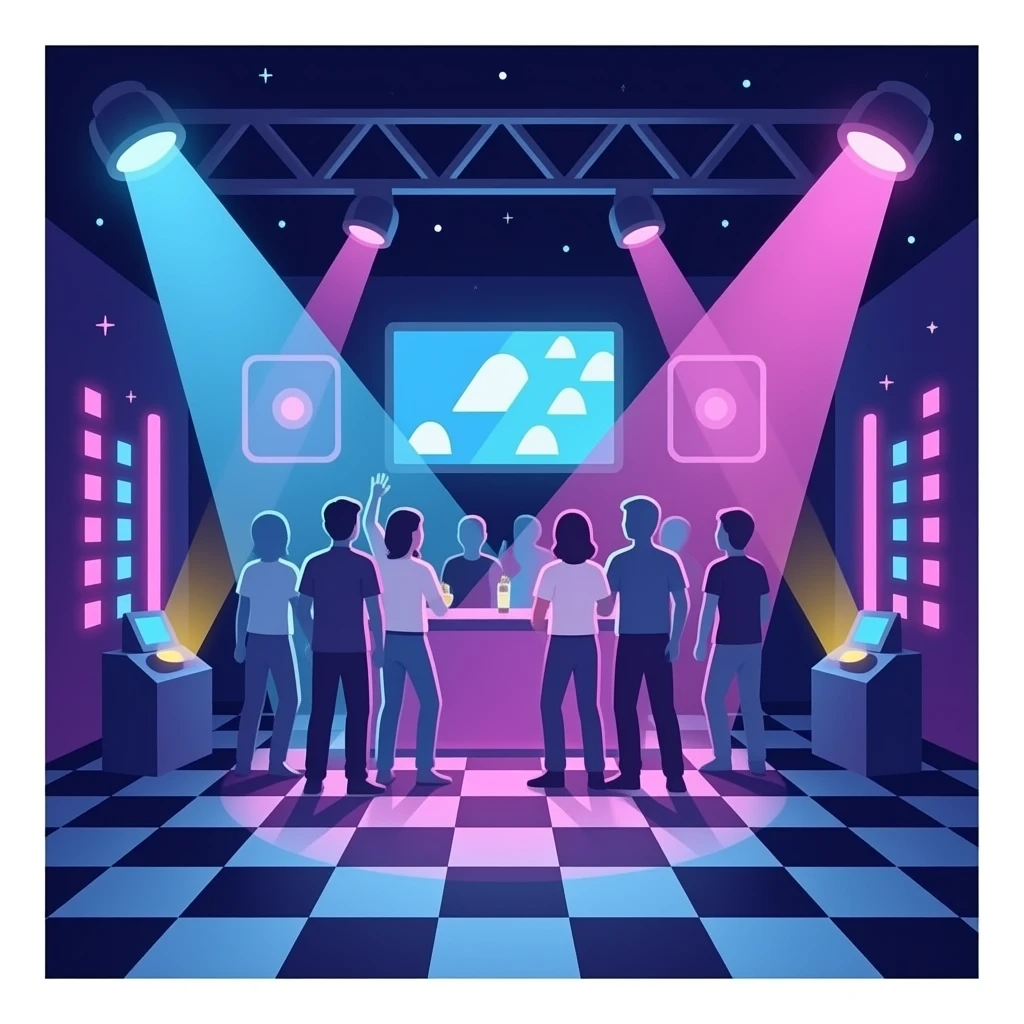 background disco emoji