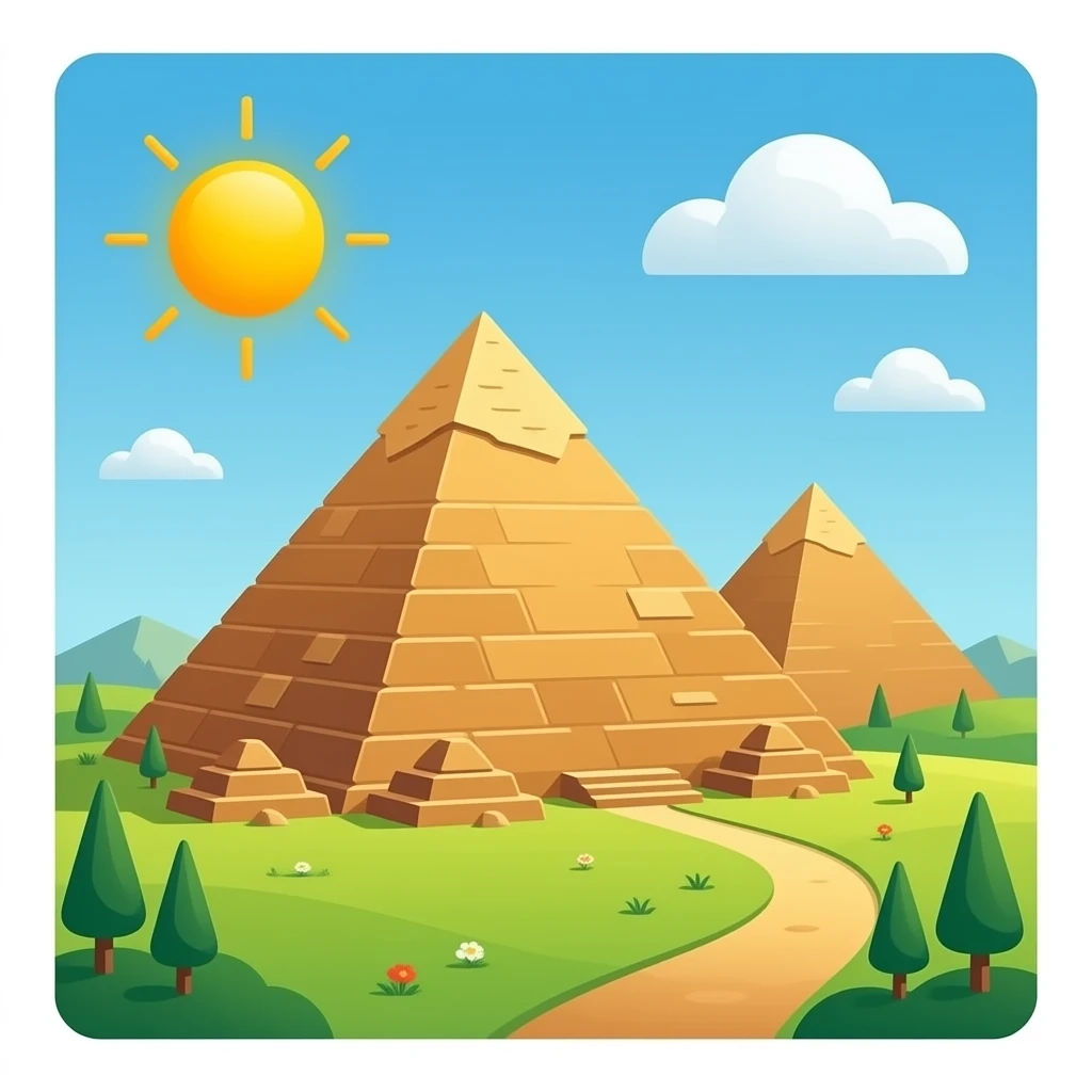 pyramid emoji