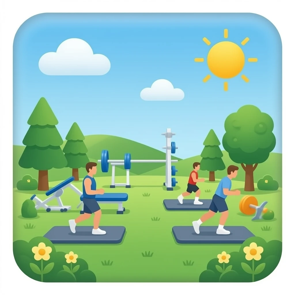 fitness gym emoji
