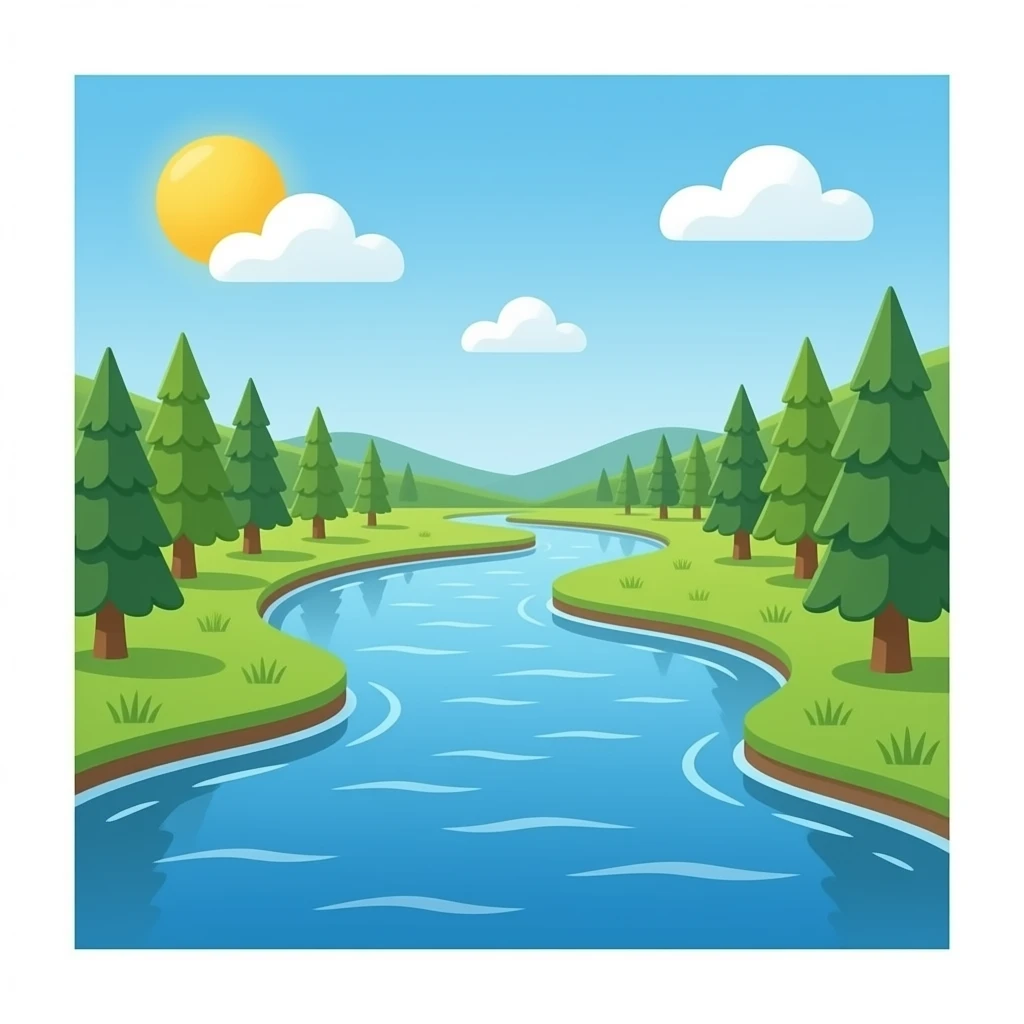 River Water emoji