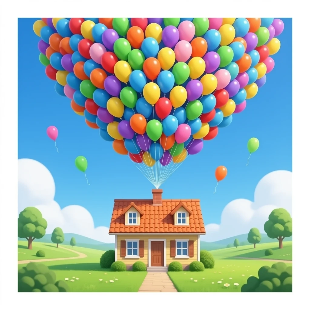 the house from up emoji