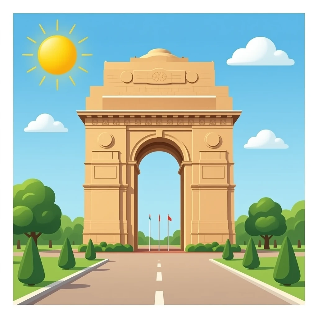 india gate emoji