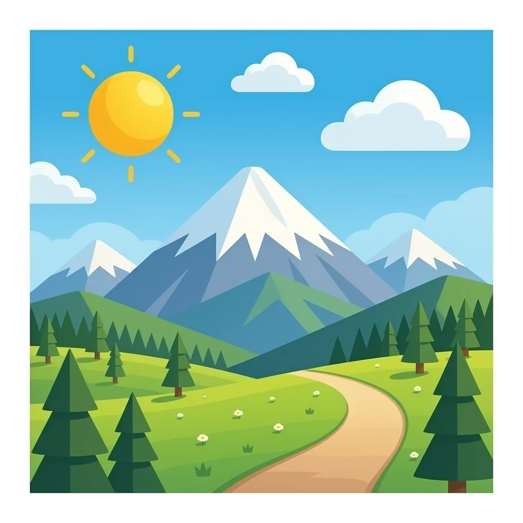 mountain emoji