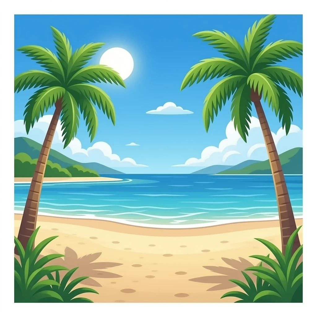 beach emoji