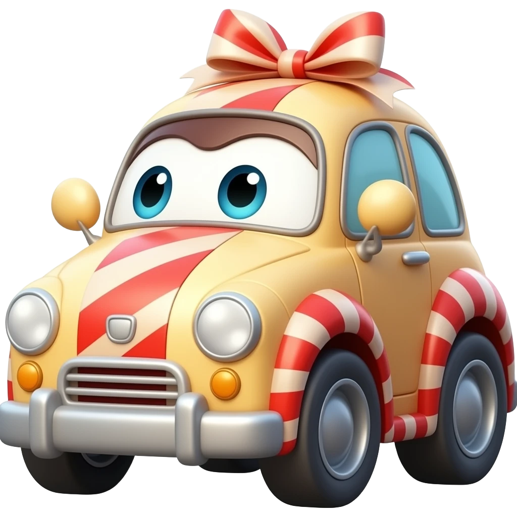 3d sweet Cars emoji