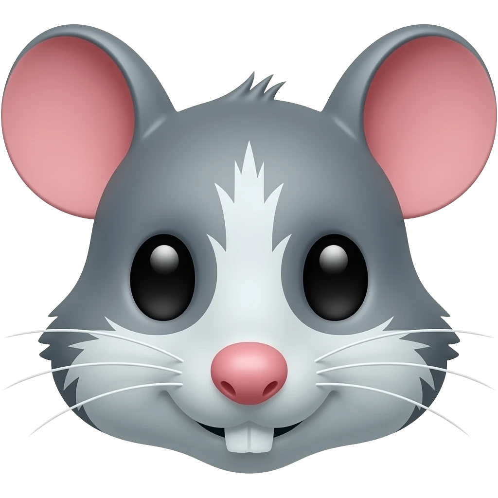 rat face emoji