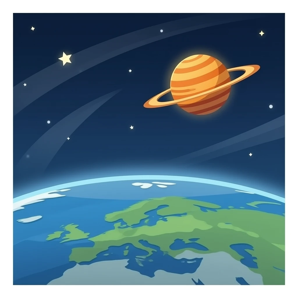 In space emoji