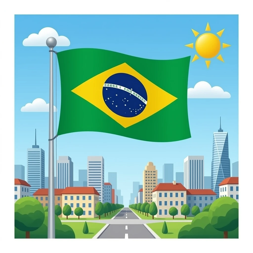 Brasil flag city emoji