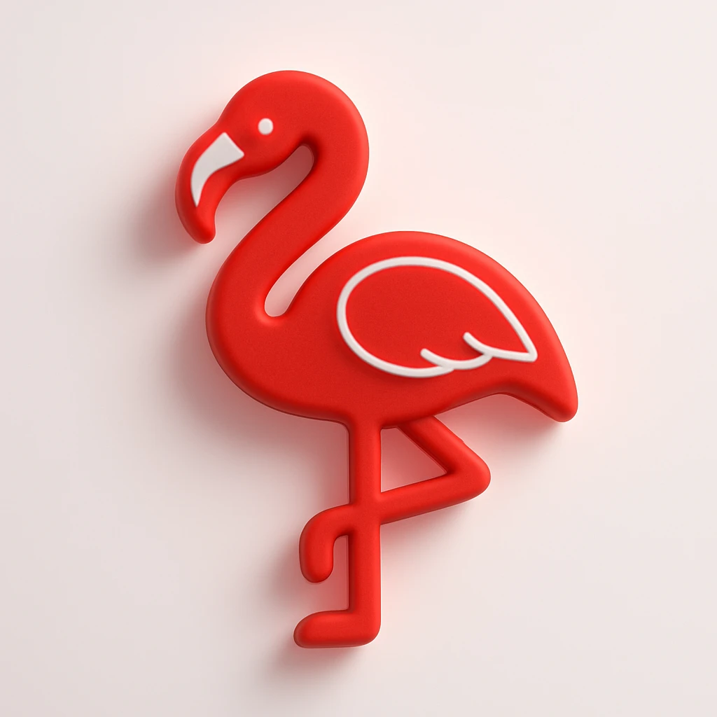 flamingo emoji