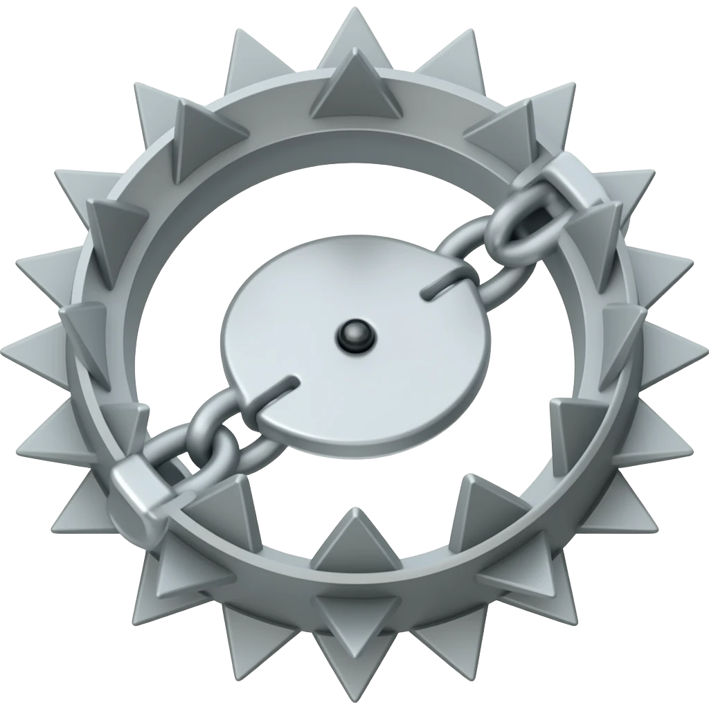 spiked trap emoji