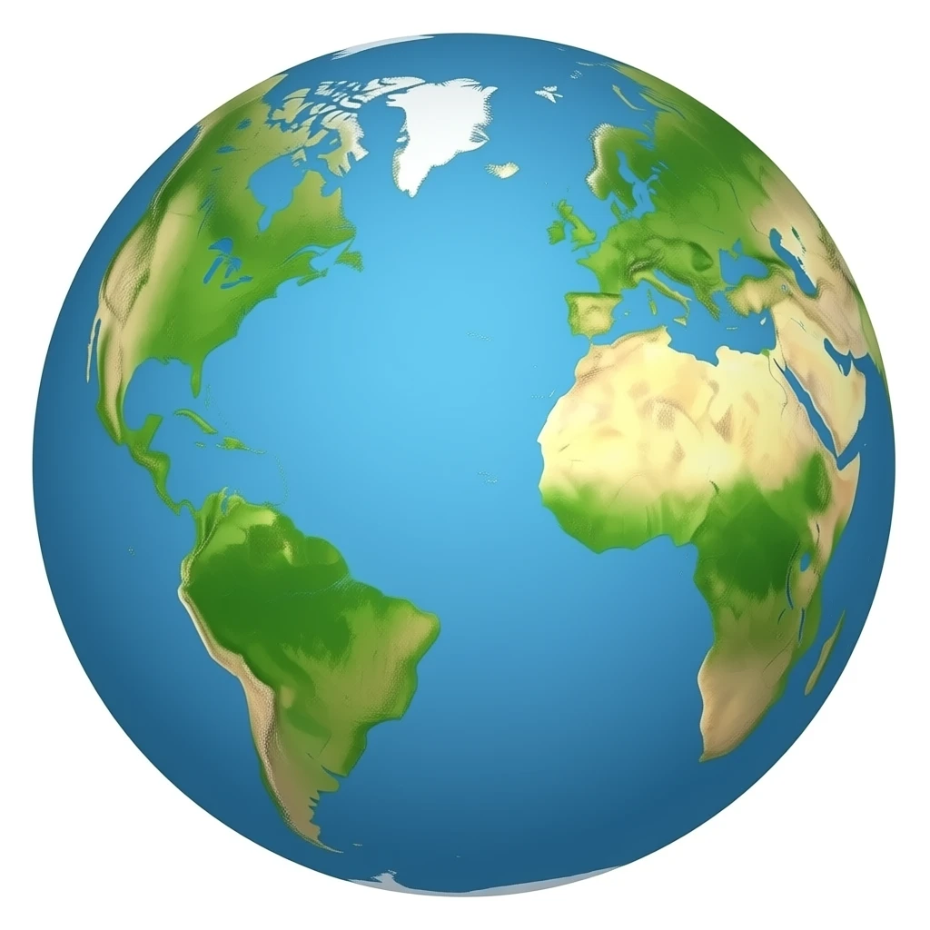 Earth emoji