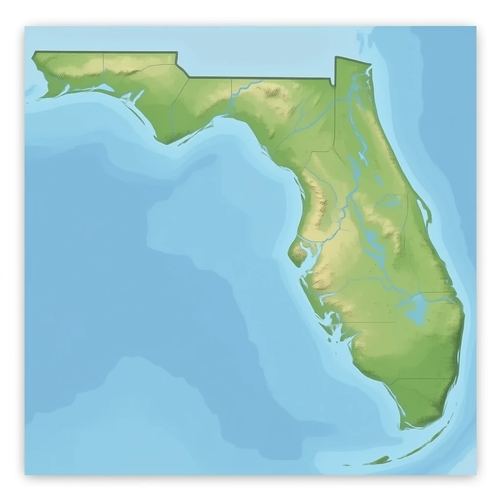 mapa de florida emoji