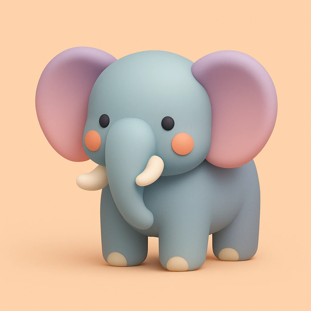 Elephant emoji