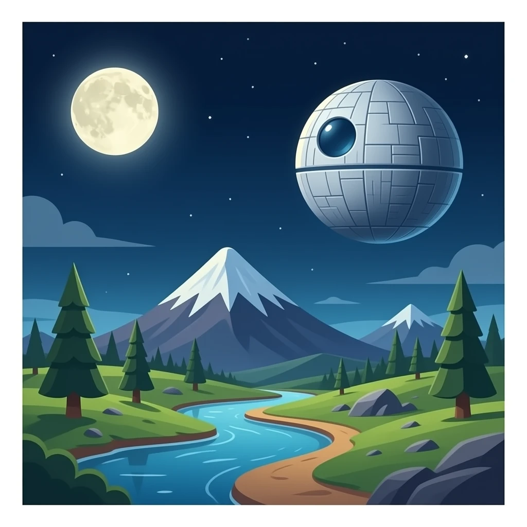 Death star emoji