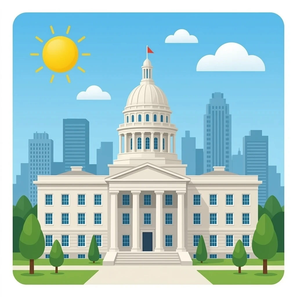 goverment central building emoji