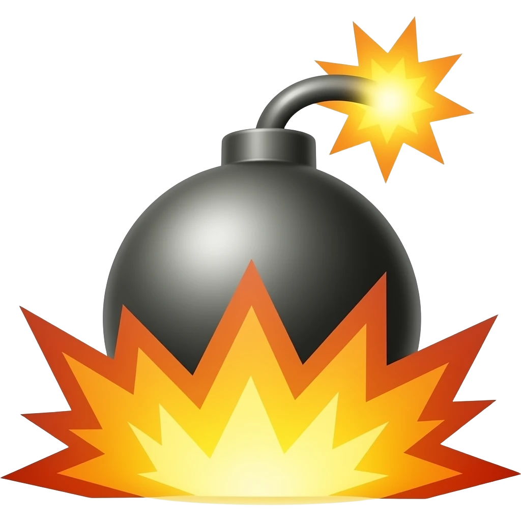 explosion emoji
