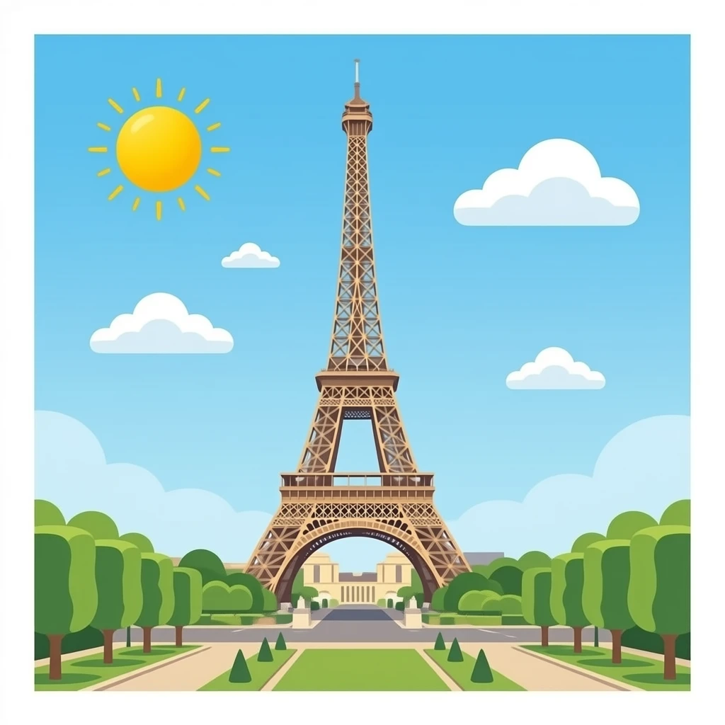 eiffel tower emoji