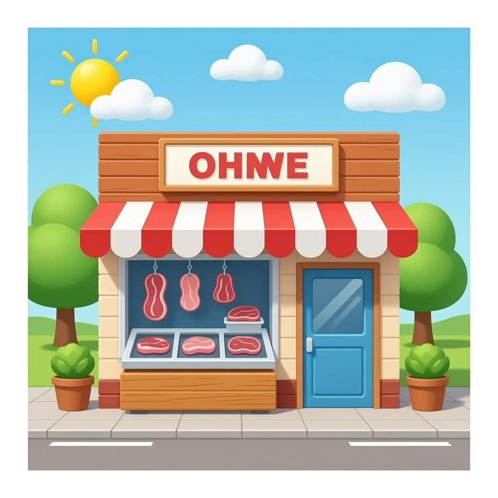 butcher shop emoji