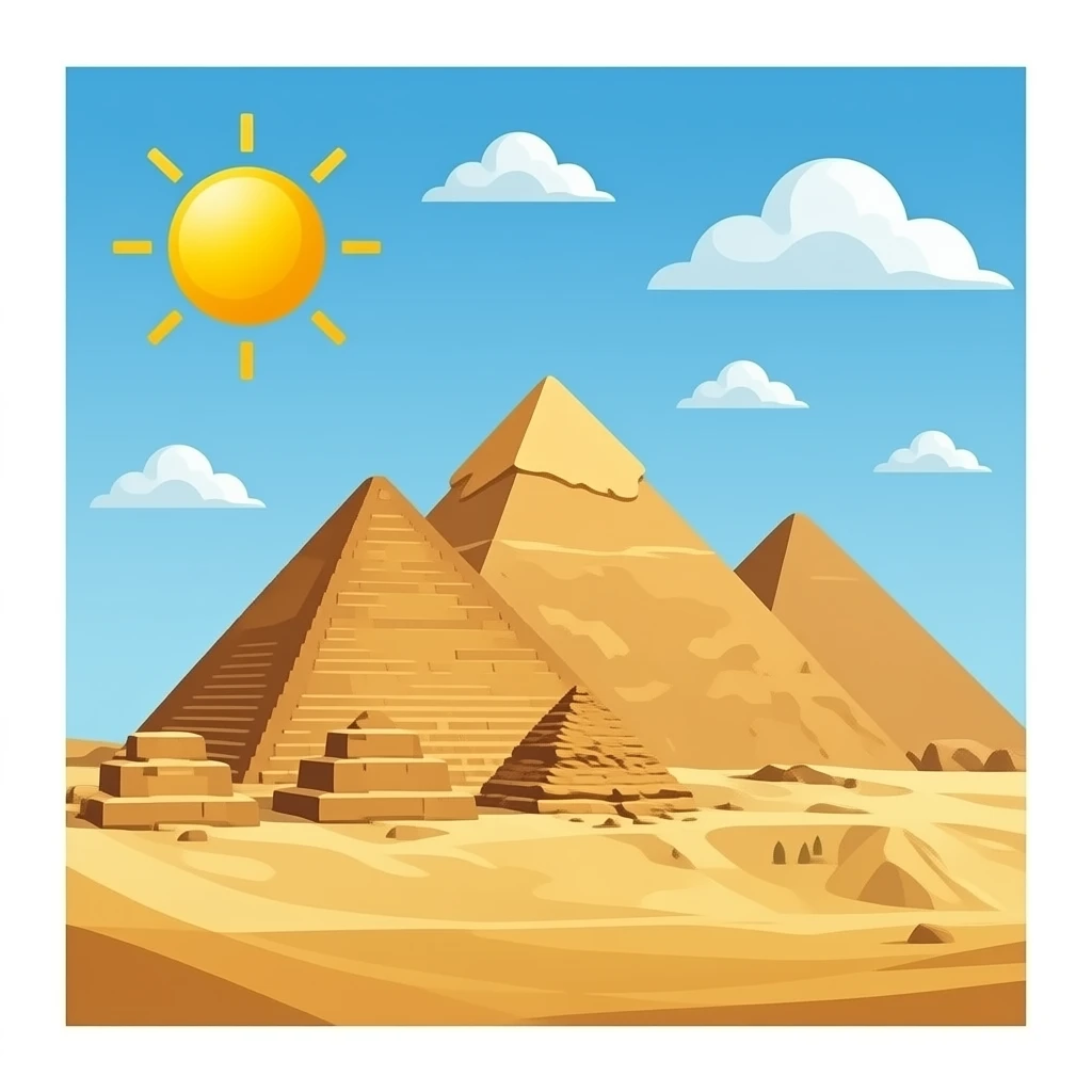 pirámide egipto emoji