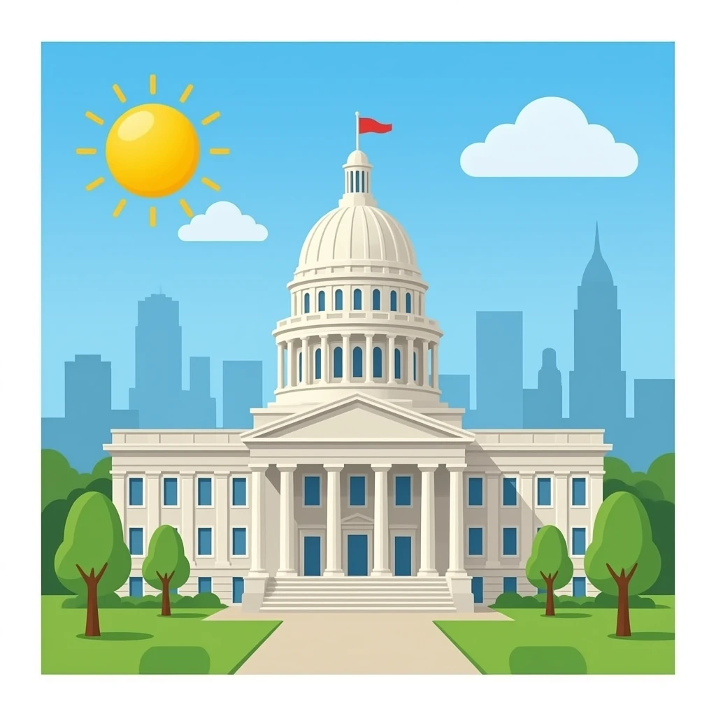 Здание правительства emoji