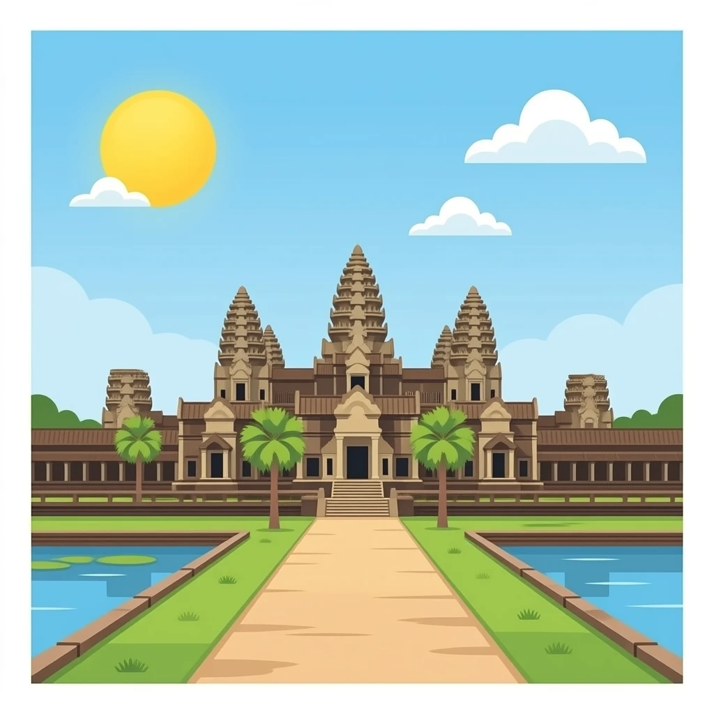 Angkor wat emoji