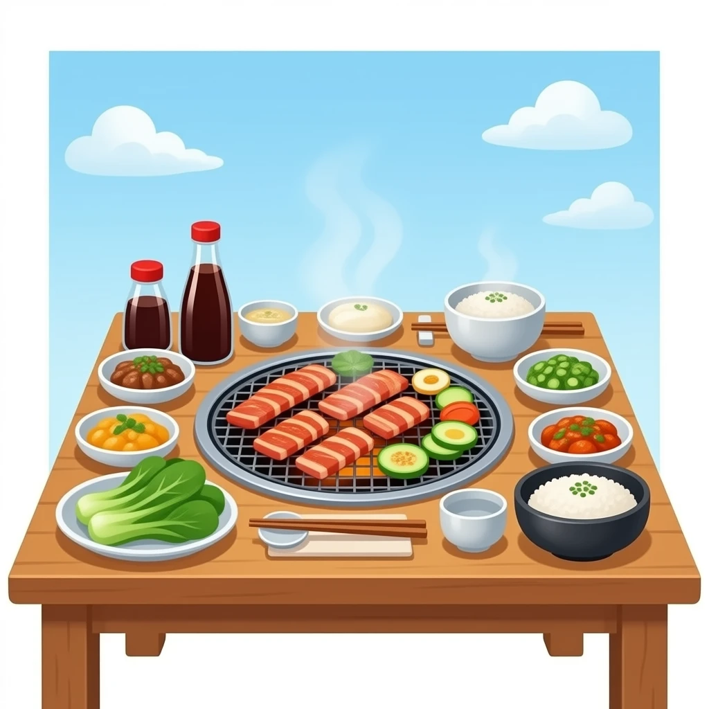 Korean BBQ emoji