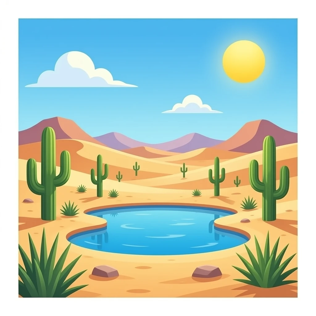 desert oasis emoji emoji