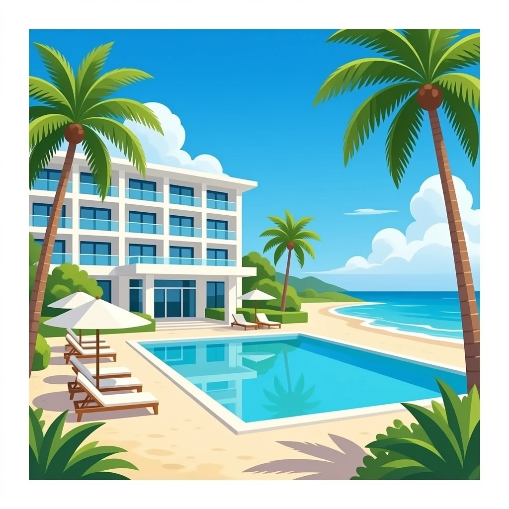 Hotel playa emoji