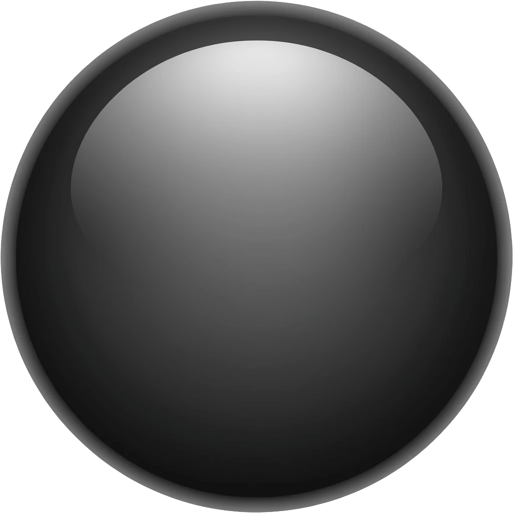 make it's black emoji