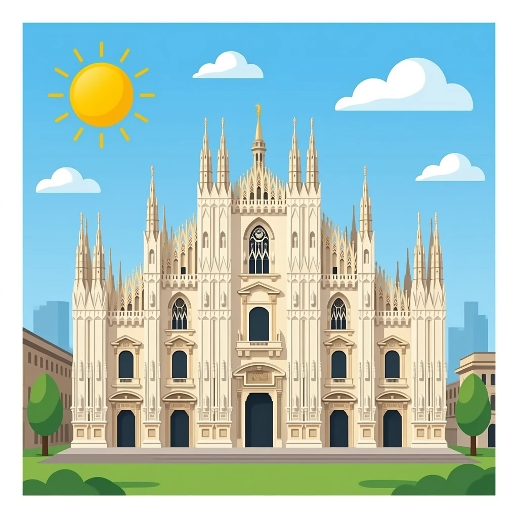 duomo milano emoji