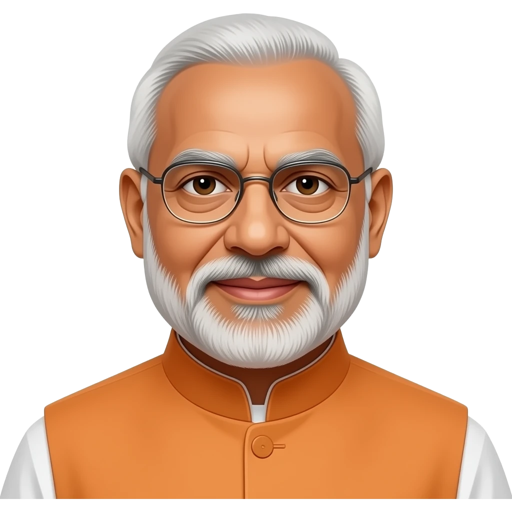 strong powerful Modi emoji
