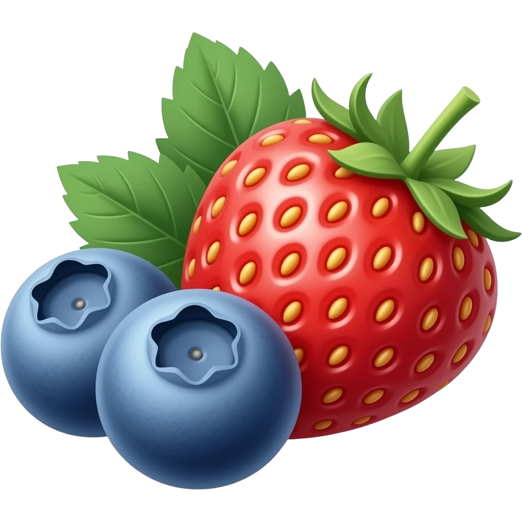 🫐🍓 emoji
