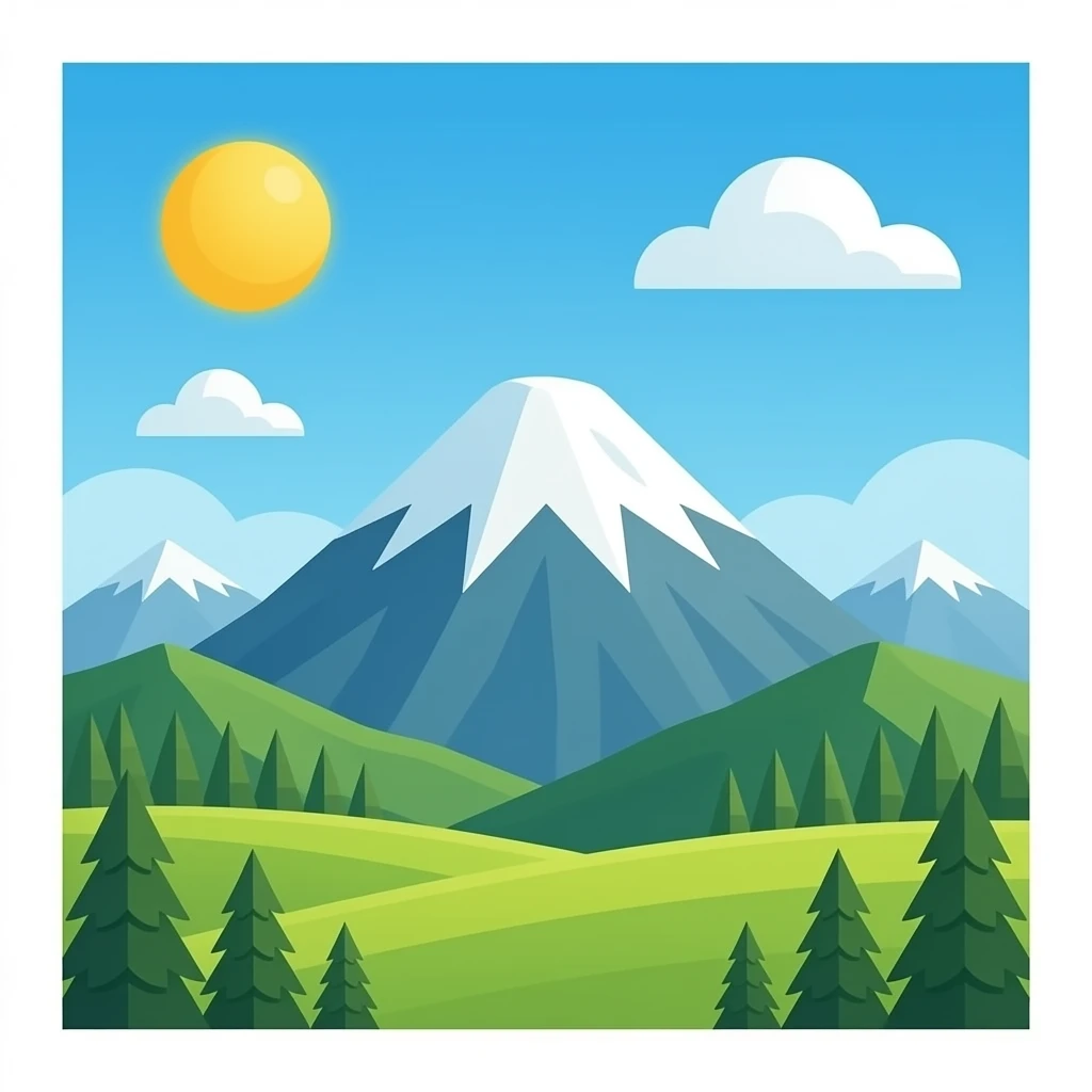Mount emoji