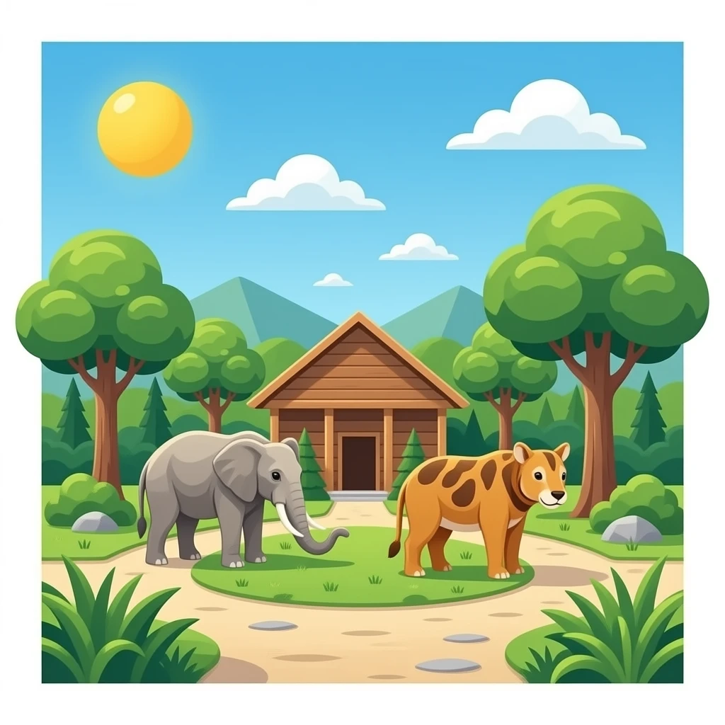 zoo exhibit emoji