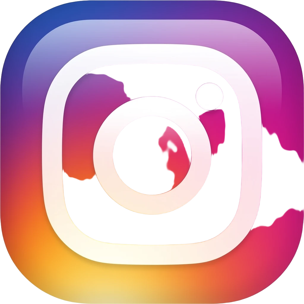 Instagram logo emoji