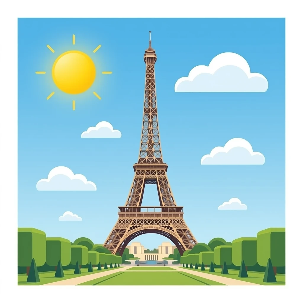 eiffel tower emoji