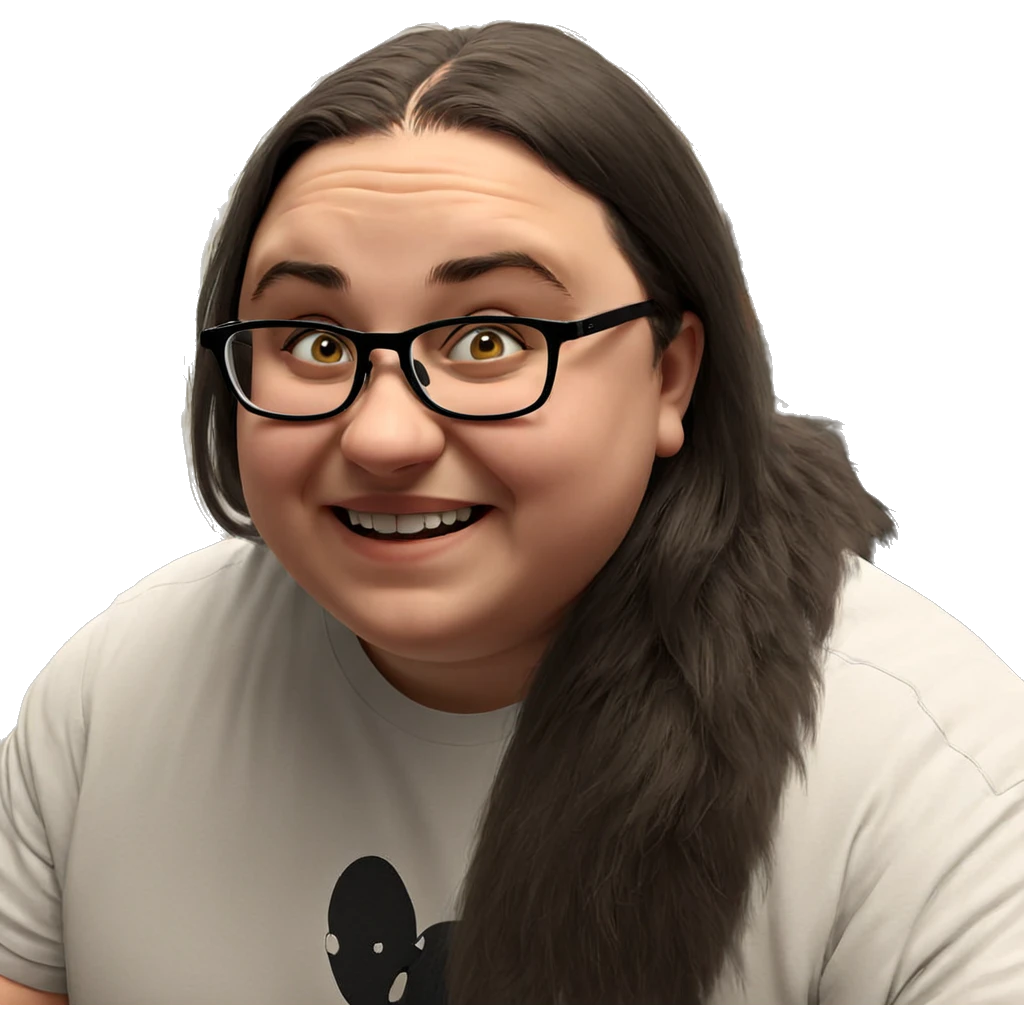 smiling boy with glasses emoji