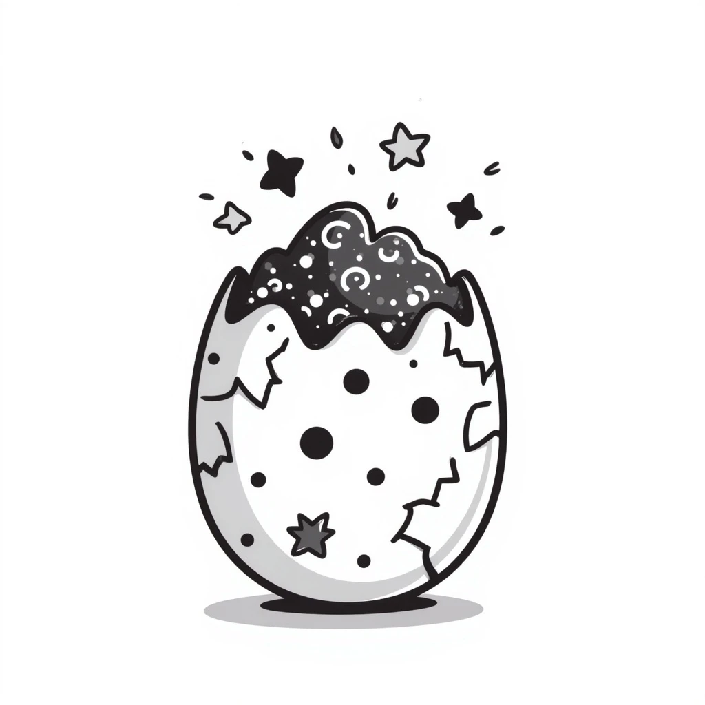 Confetti egg emoji