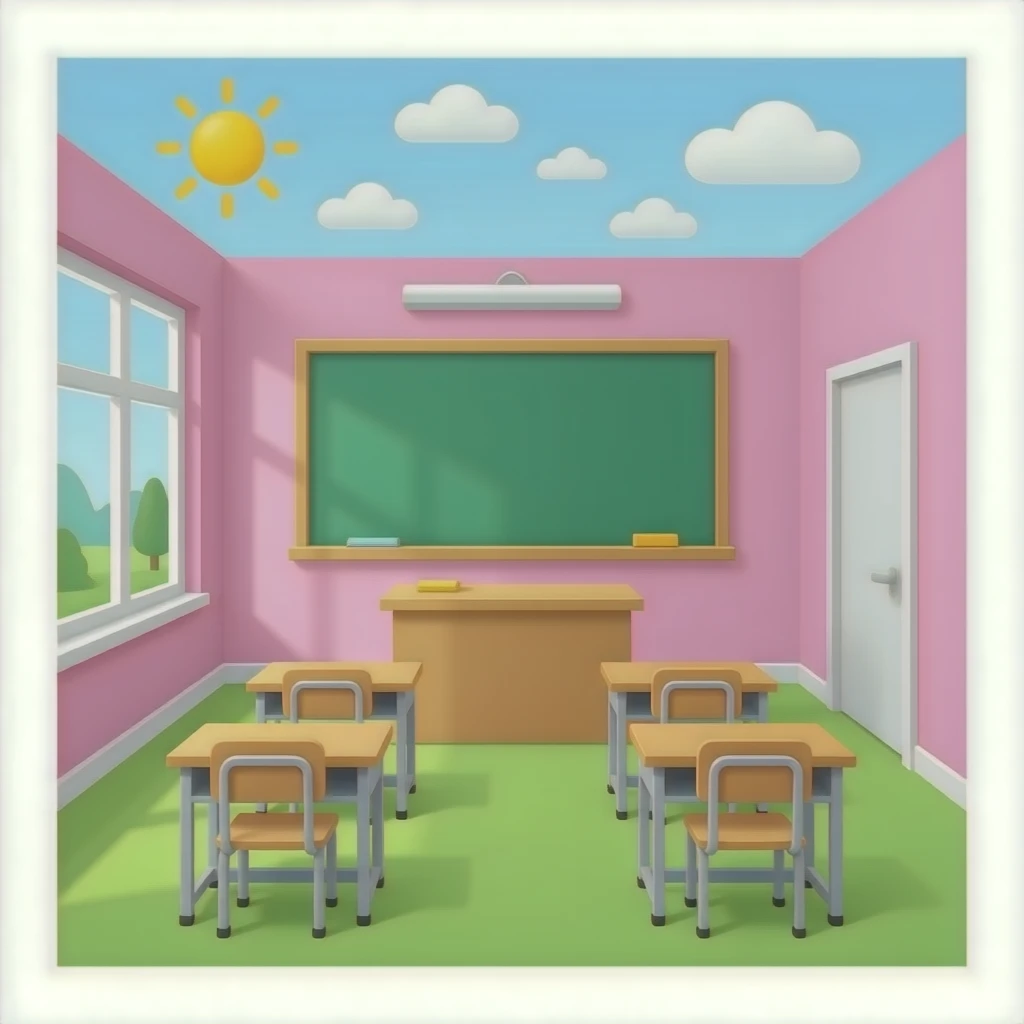 pink classroom emoji