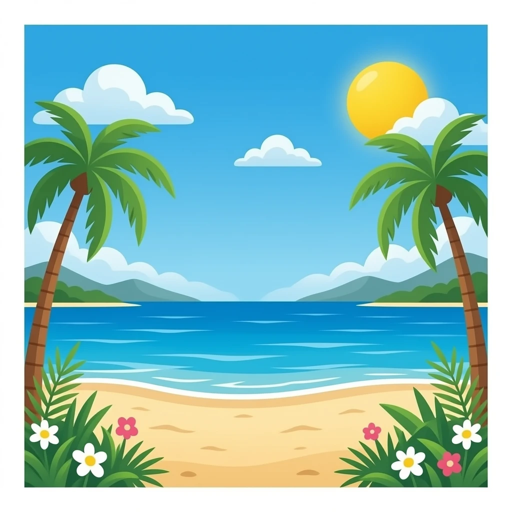 beach emoji