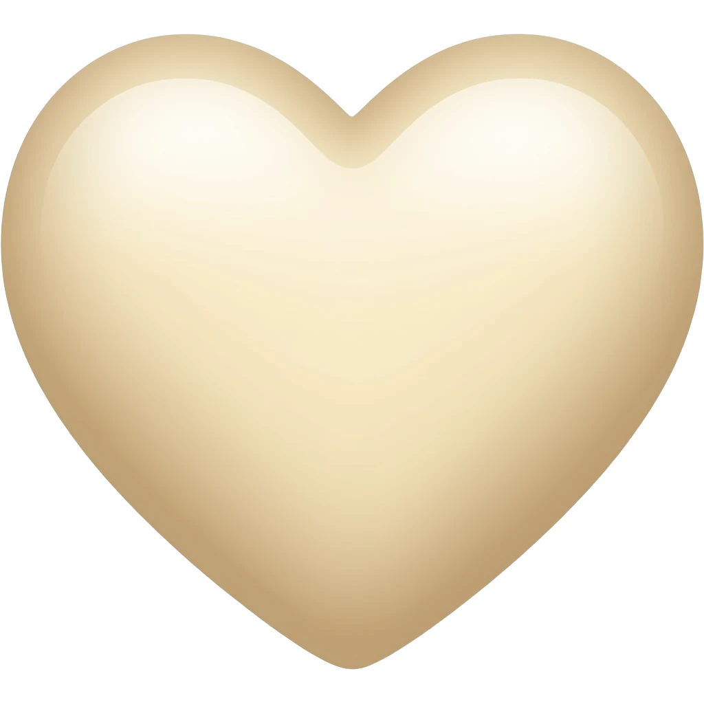 بدون بک گراندمخوام ایموجی قلب کرمی رنگ داشته باشم emoji