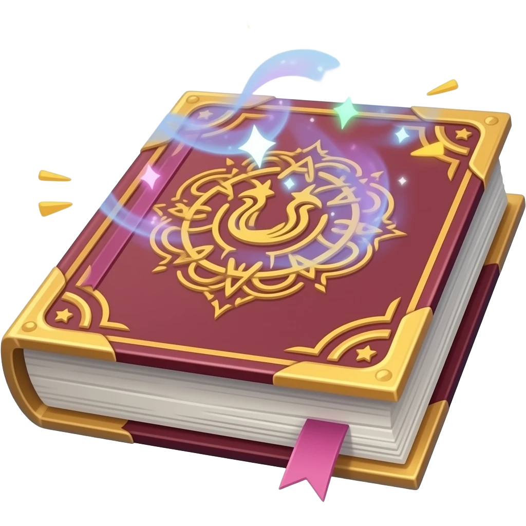 magic book emoji