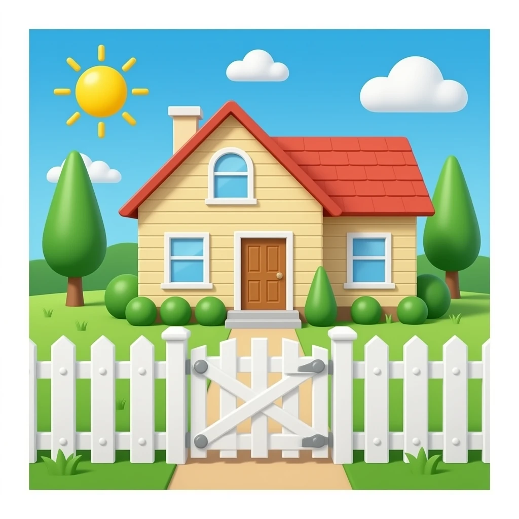 House gate emoji