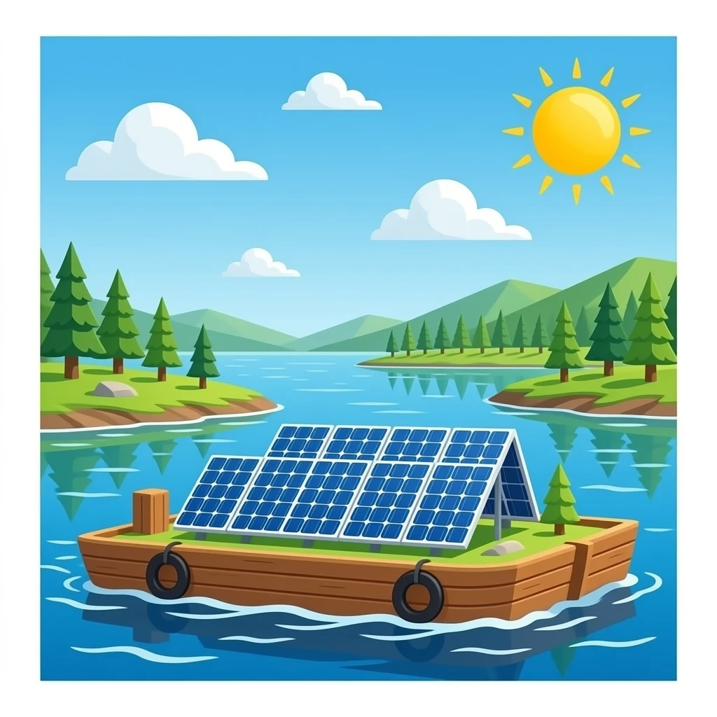 paneles solares en pontones salmoneros emoji
