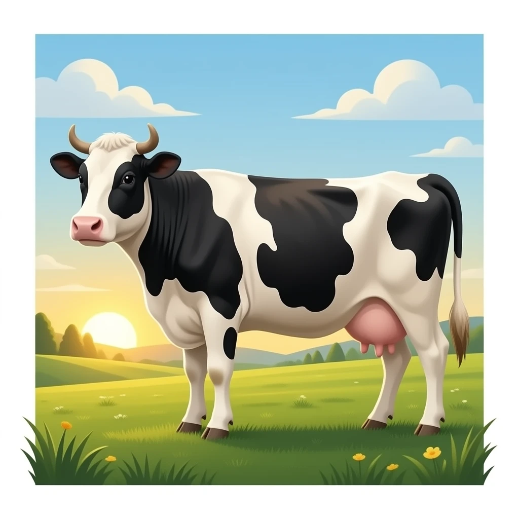 🌄🐄 emoji