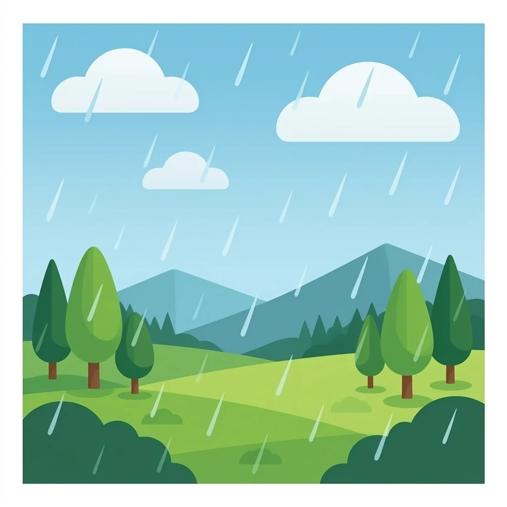 Rain emoji