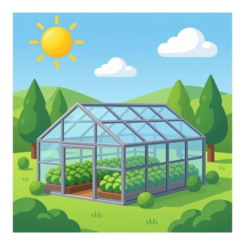 Greenhouse emoji