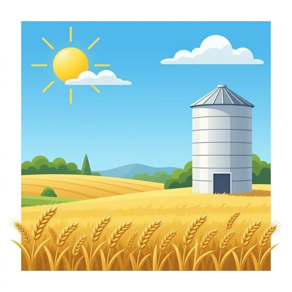 grain silo emoji