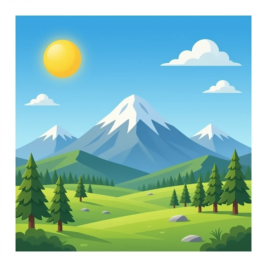 mountain emoji