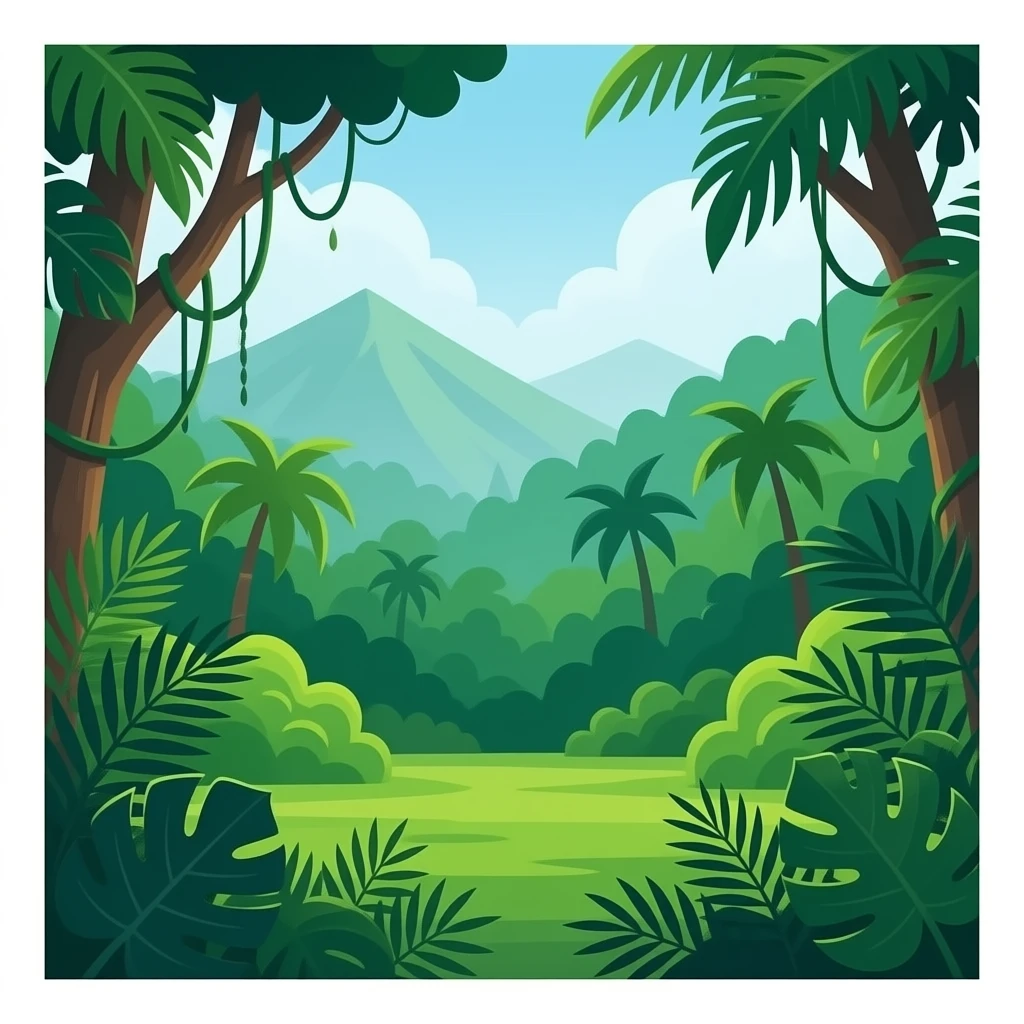 jungle emoji